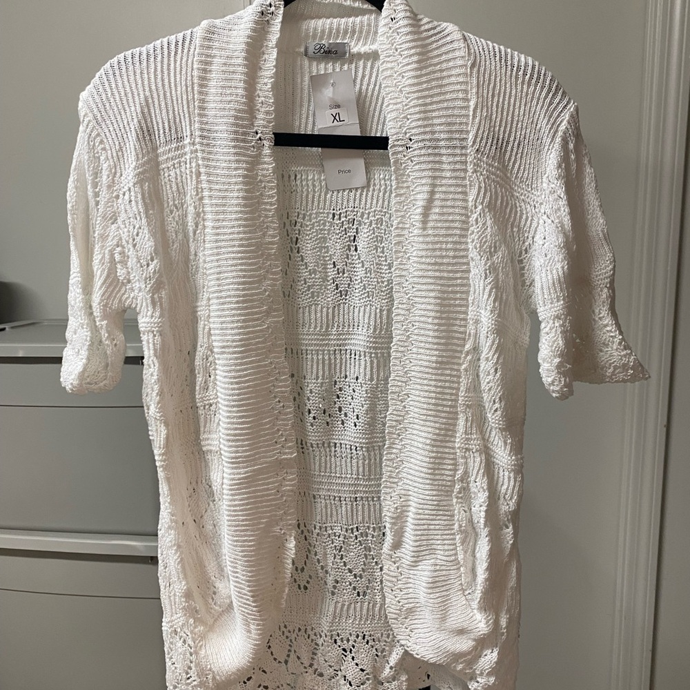 Ina Elegant White Knitwear